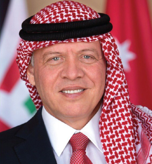 King Abdullah II ar