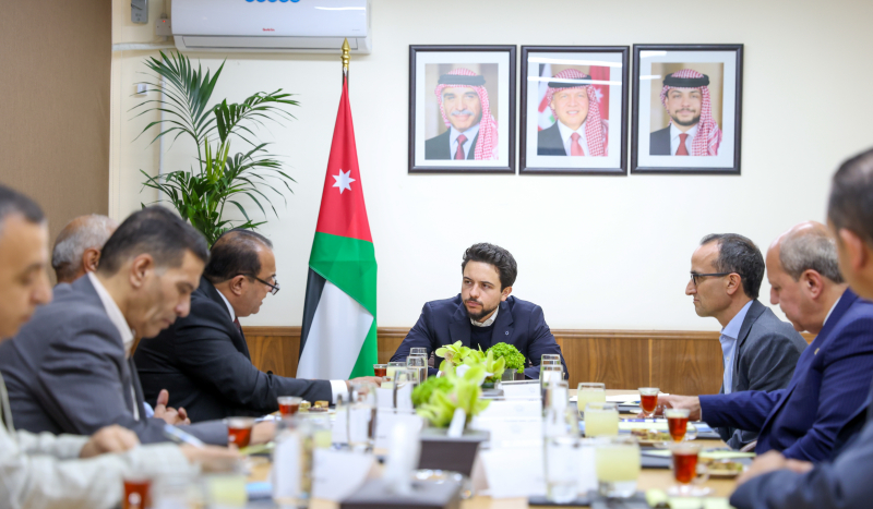Crown Prince visits Tafileh, urges bolstering governorate&rsquo;s development ecosystem