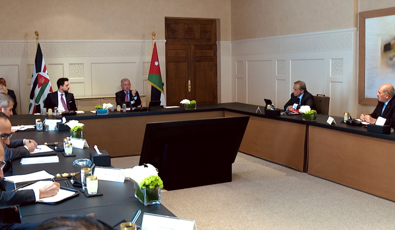 King urges developing phosphate exports to include downstream industry products