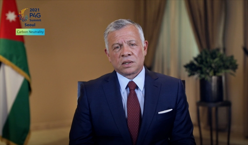 Remarks by His Majesty King Abdullah II at the 2021 P4G Seoul Summit