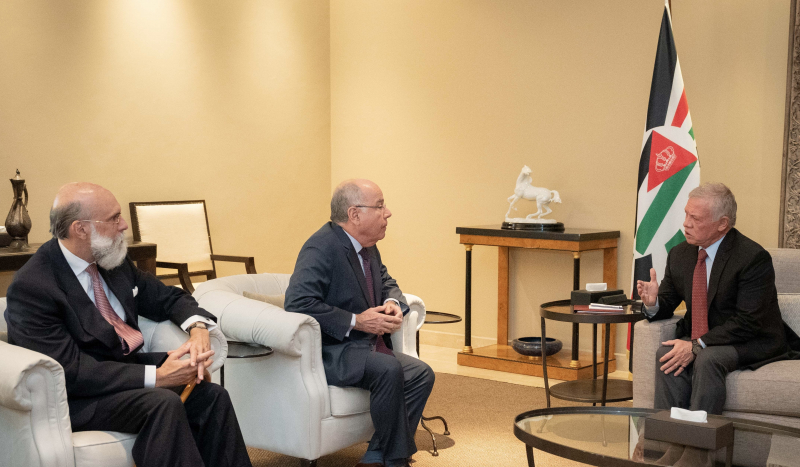 King receives Brazil FM, warns of impact of ongoing Gaza war