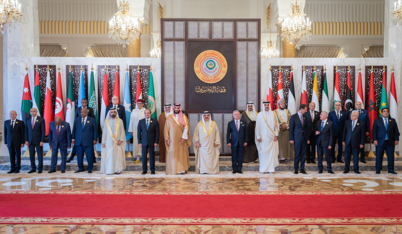 King at Arab Summit: War on Gaza has undermined all international charters
