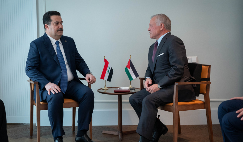 King discusses Gaza with PMs of Iraq, Netherlands, Slovenia, and Iraq Kurdistan Region president in Munich