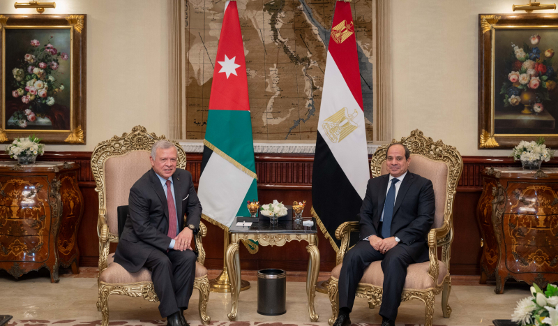 King, Egypt president welcome humanitarian truce in Gaza