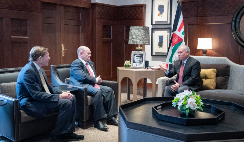 King reiterates need for lasting truce that leads to Gaza ceasefire