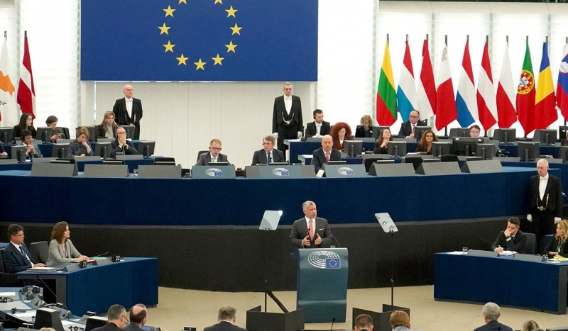 Remarks by His Majesty King Abdullah II before the European Parliament