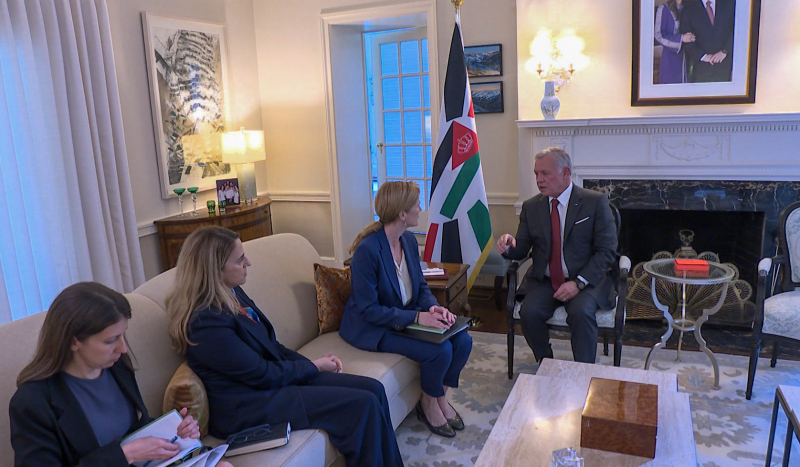 King meets USAID administrator, stresses need to increase Gaza aid
