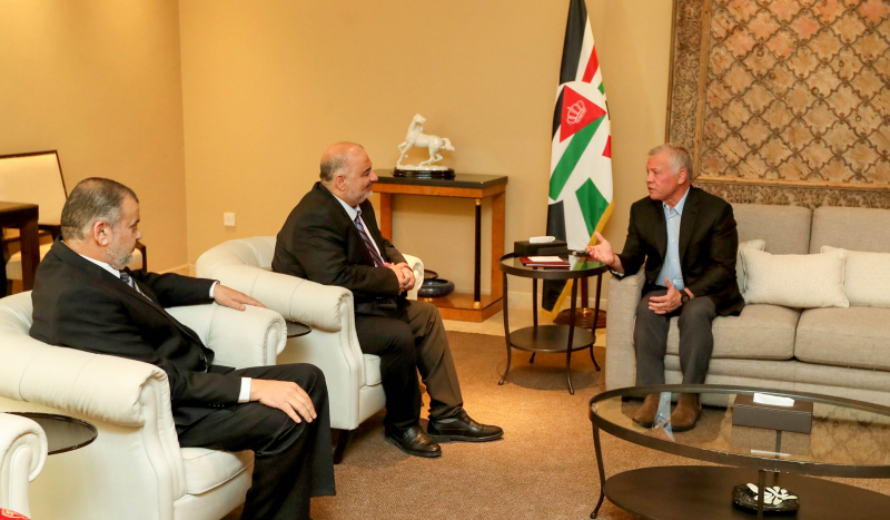 King receives delegation from United Arab List in Knesset