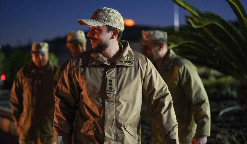 Crown Prince attends night tactical exercise