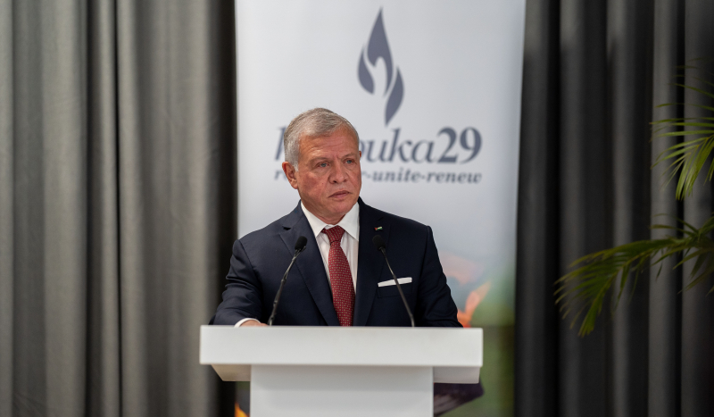 King at Kigali Genocide Memorial: We must hold on to our humanity in order to step back from the abyss