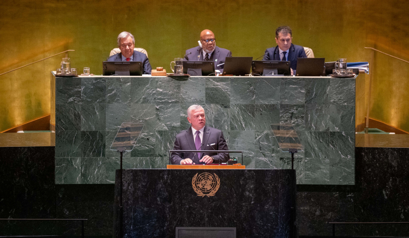 Remarks by His Majesty King Abdullah II at The Plenary Session of the78th General Assembly of the United Nations