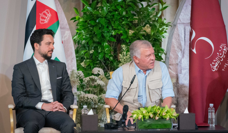 King in Zarqa says parliamentary elections require engagement of all