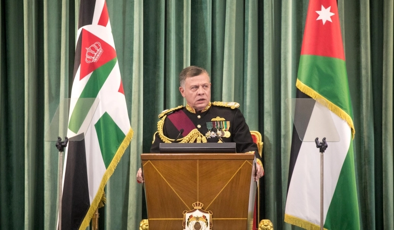 His Majesty King Abdullah II's speech from the throne at the Eighteenth Parliament's Second Ordinary Session