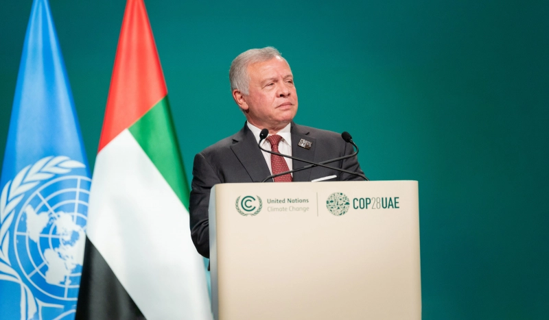 Remarks by His Majesty King Abdullah II at the United Nations Climate Change Conference (COP28) hosted by the United Arab Emirates