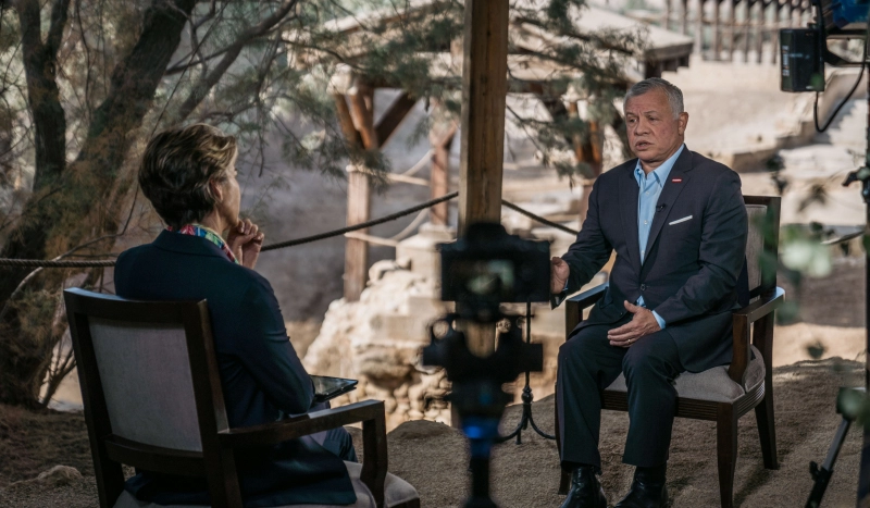 His Majesty King Abdullah II’s interview with CNN Anchor Becky Anderson