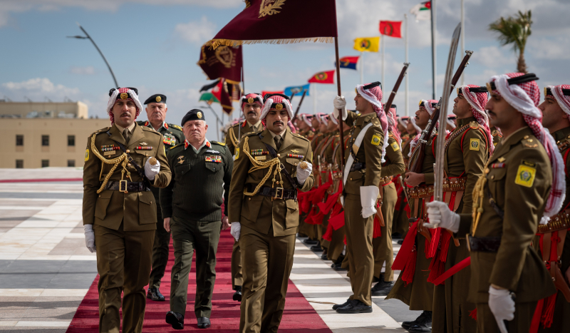 King inaugurates new JAF headquarters