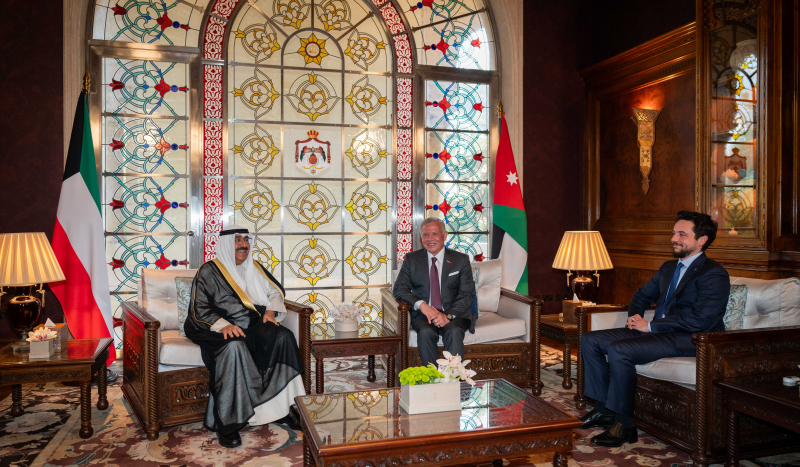 King, Kuwait emir reaffirm pride in deep-rooted relations