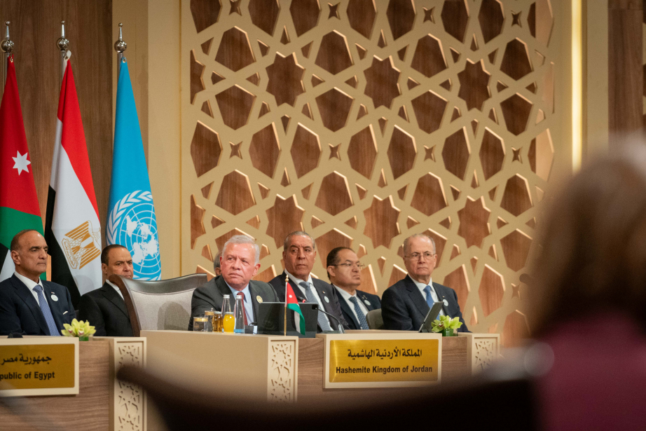 King at Jordan-hosted Gaza conference: Humanitarian access cannot wait for ceasefire, cannot be subject to political agendas