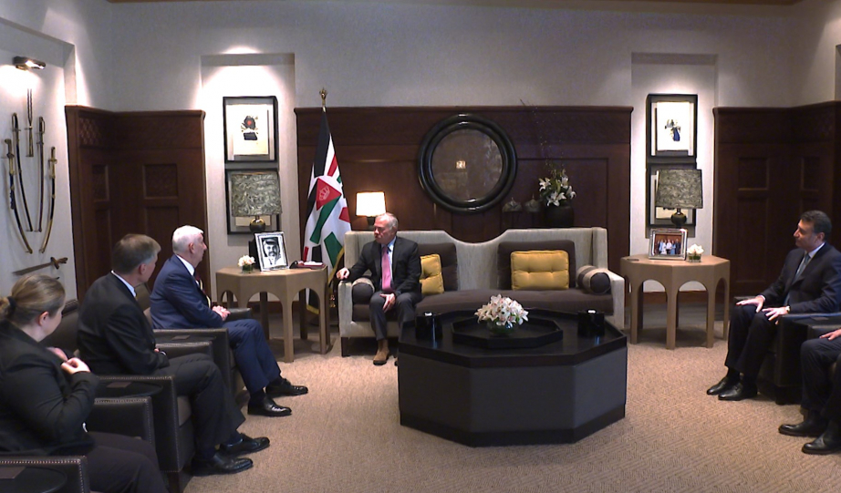 King receives Indonesia president-elect